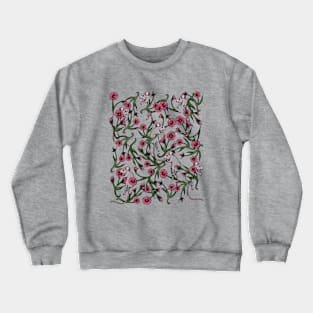 Floral Rodent Crewneck Sweatshirt